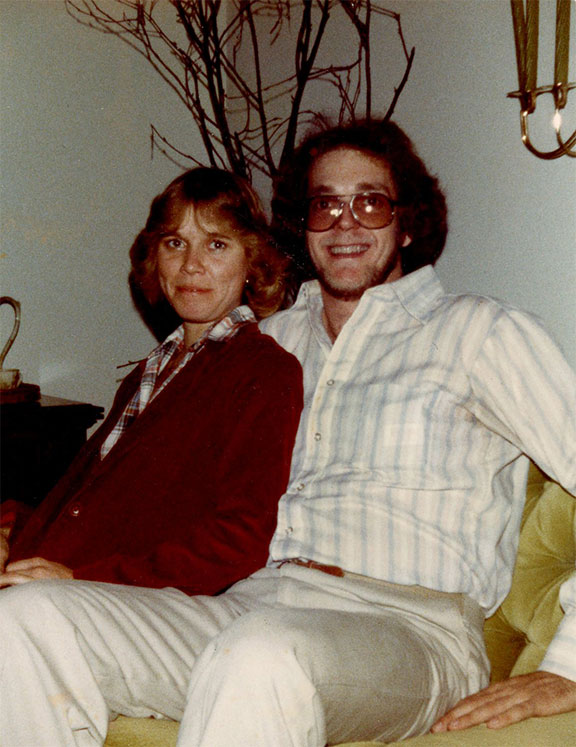 Julie and Steve circa 1981