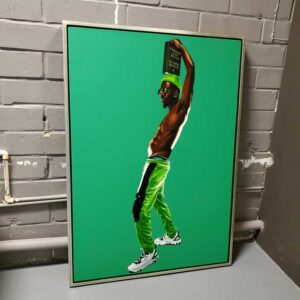 fahamu pecou, A picture of a person standing on their back legs.