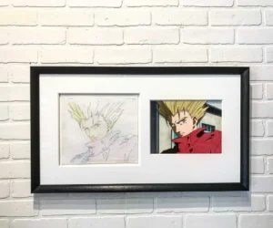 Anime Cell, A picture of some anime characters in a frame.