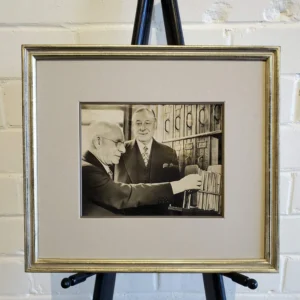 A picture of two men standing next to each other.